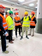 L’assessore regionale Thomas De Luca in visita al TMB di Foligno